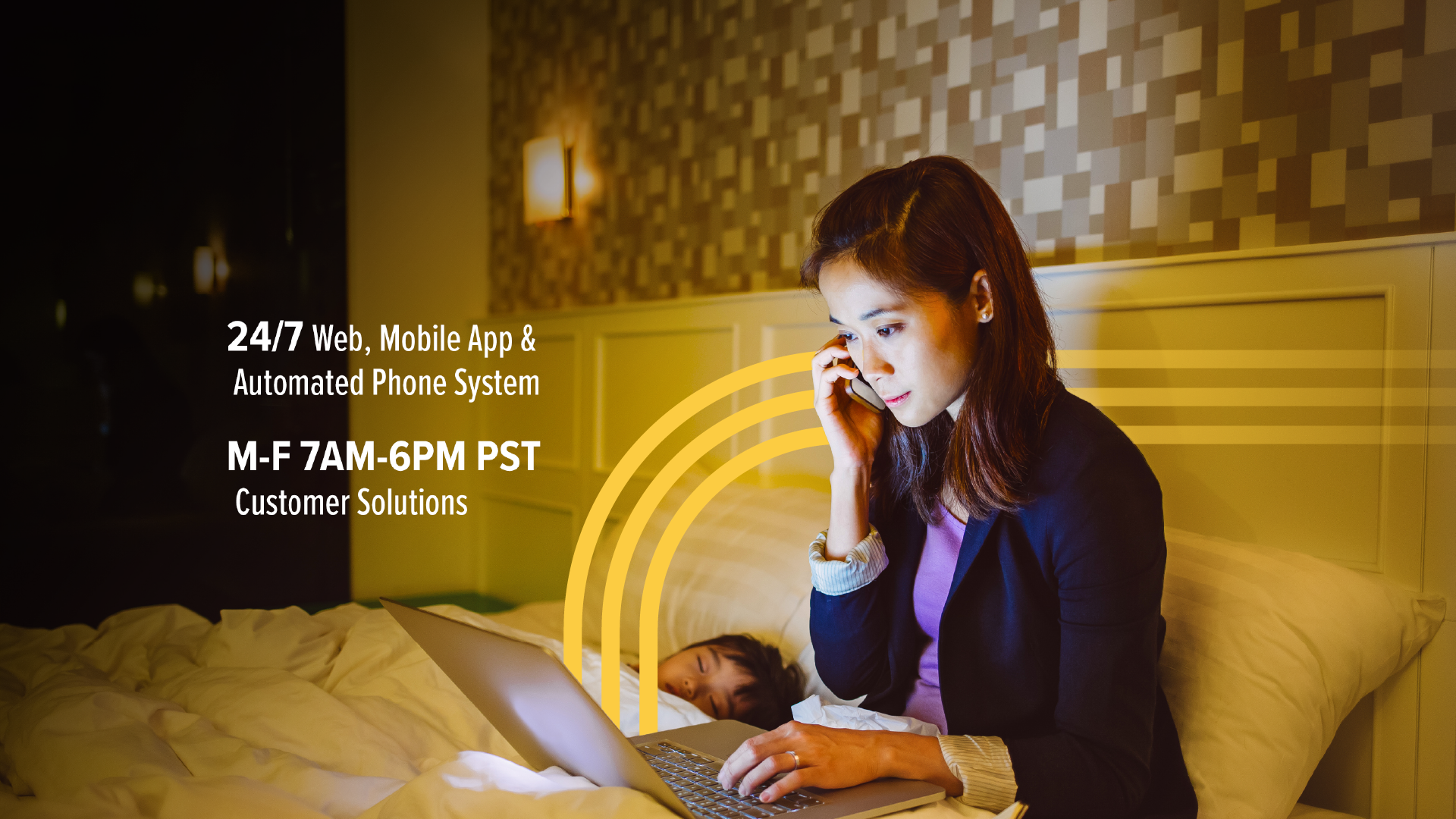 We're here to serve you